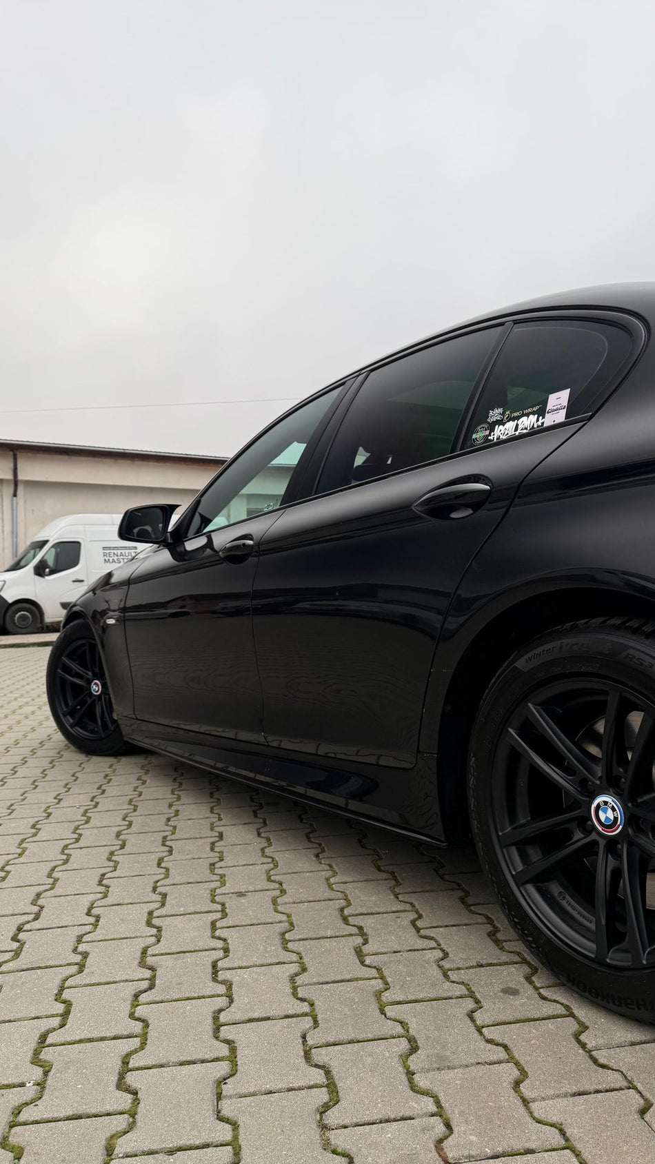 Prelungire praguri M-Tech BMW seria 5 F10 F11(2010-2017) negru lucios