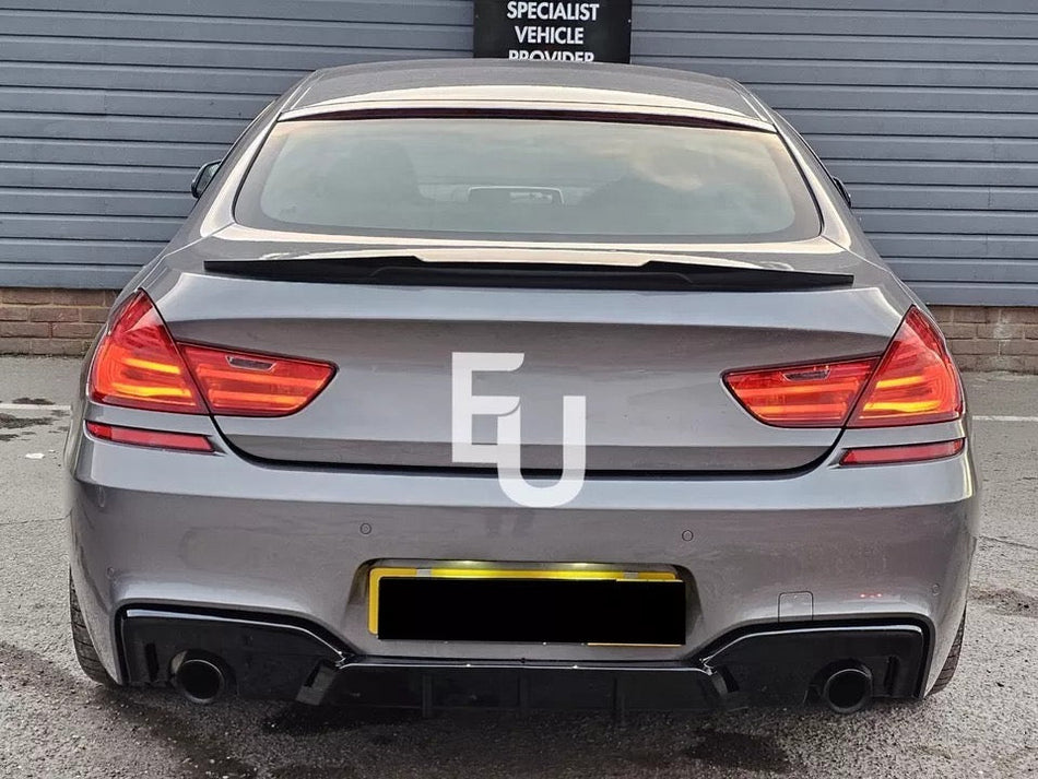 Eleron portbagaj M4 compatibil cu BMW seria 6 F06 Grand Coupe(2012-2018) negru lucios