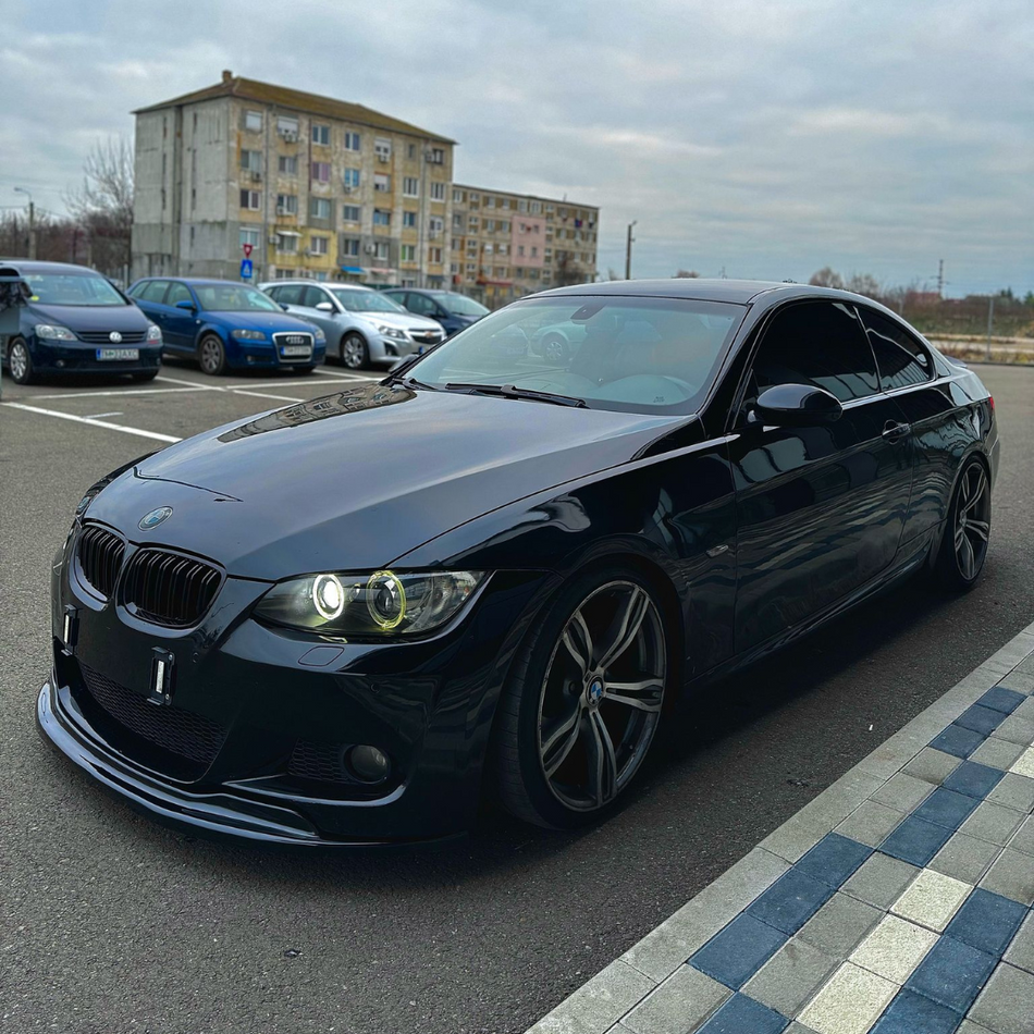 Lip prelungire bara fata compatibil cu BMW Seria 3 E92 E93 (2005-2008) M-Performance Design negru lucios