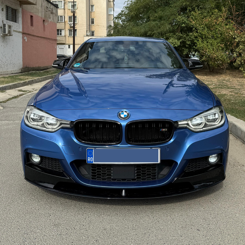 Lip prelungire bara fata M-Performance compatibil cu BMW Seria 3 F30 F31(2012-2018) negru lucios