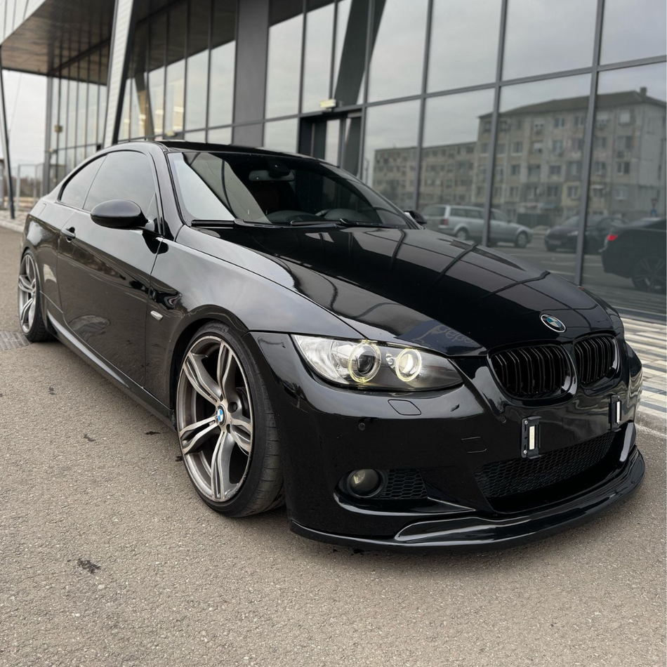 Lip prelungire bara fata compatibil cu BMW Seria 3 E92 E93 (2005-2008) M-Performance Design negru lucios
