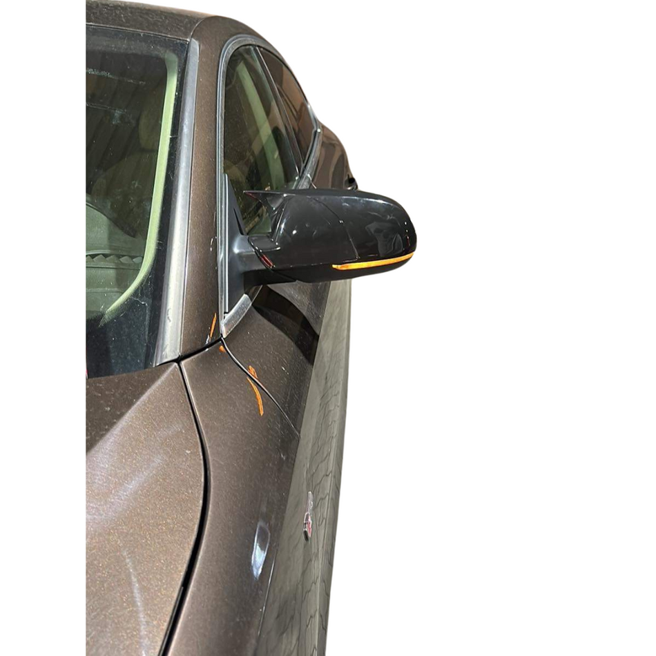 Capace oglinda Batman Style compatibile cu Audi A4 B8 2012-2016 Negru lucios