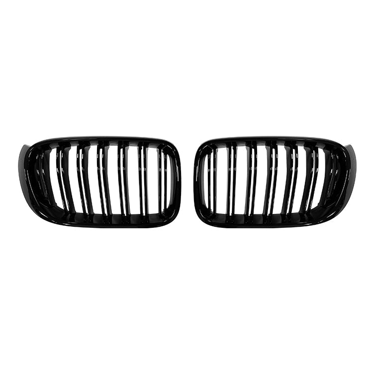 Grile centrale duble model M compatibile cu BMW X4 F26 (2014-2017) negru lucios