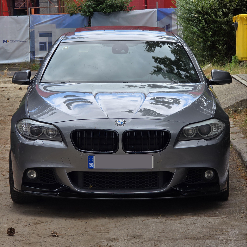 Pachet Lip prelungire bata fata si praguri laterale BMW seria 5 F10(2010-2017) negru lucios