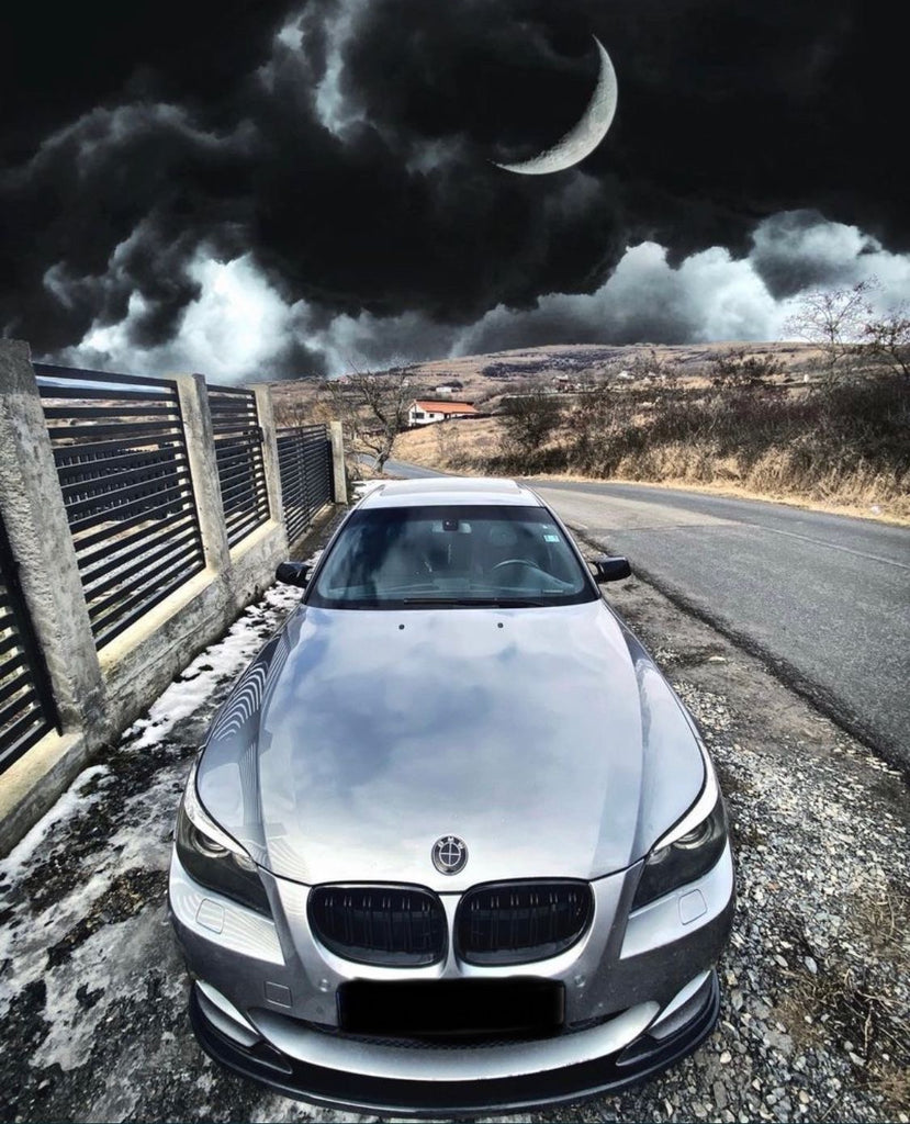 Lip prelungire bara fata M-Tech Design compatibil cu Bmw Seria 5 e60 e61(2003-2010) negru lucios