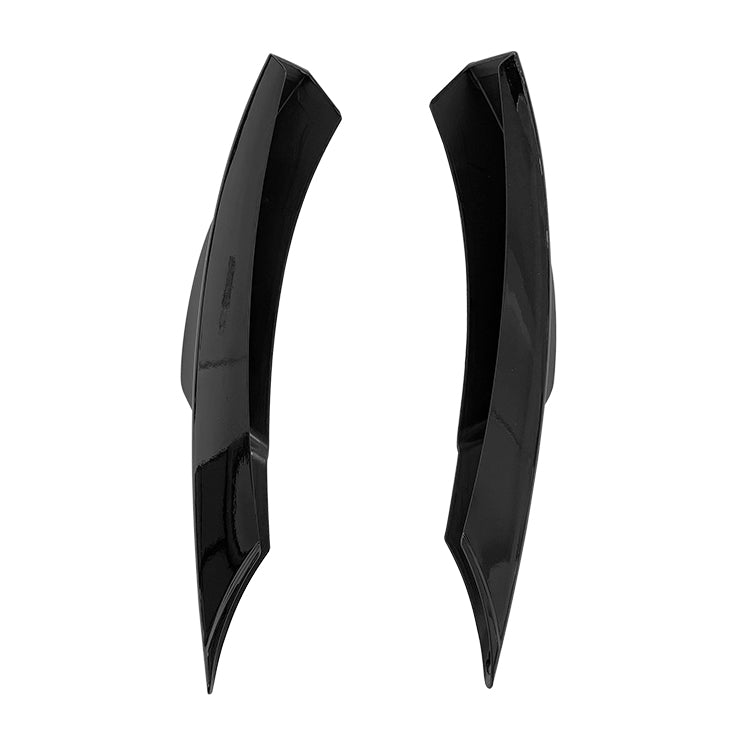 Prelungiri bara fata compatibil cu BMW Seria 3 E90 E91 Facelift (2009-2012) M-Tech Design negru lucios