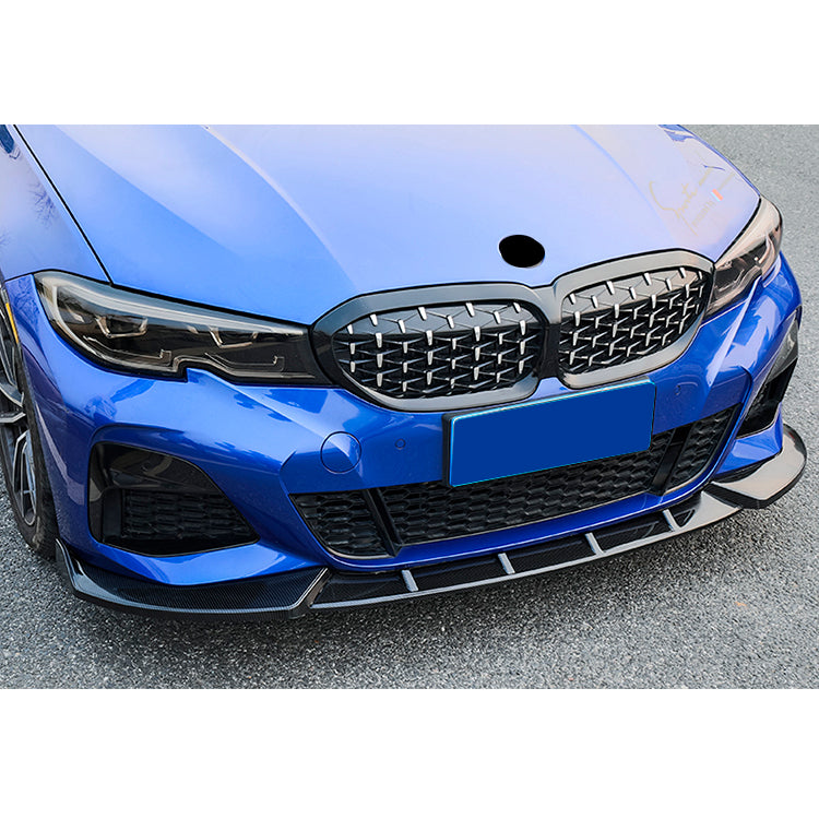 Lip prelungire bara fata M-Performance compatibil cu BMW Seria 3 G20 G21(2018-2023) negru lucios