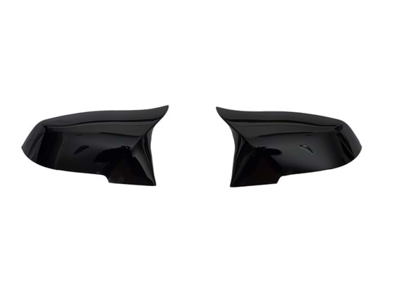 Capace oglinzi Batman style compatibil cu BMW seria 3 F30 F31 F20 F22 F23 F34 E84 F87(2011-2019) negru lucios