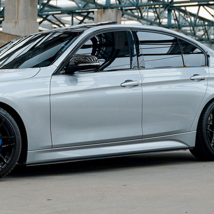 Prelungire praguri M-Tech compatibile cu  BMW seria 3 F30 F31(2012-2018) negru lucios