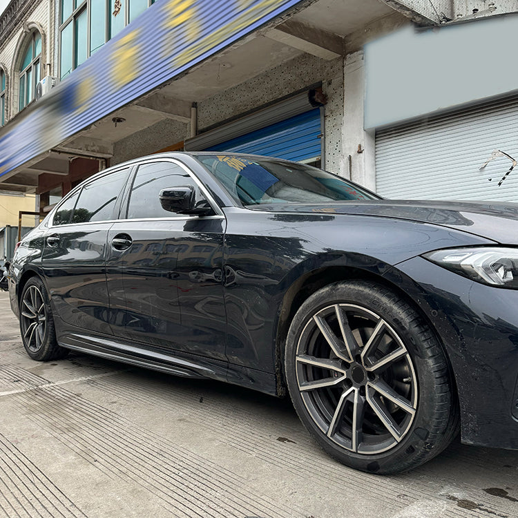 Prelungire praguri M-Tech compatibile cu BMW seria 3 G20 G21(2018-2023) negru lucios