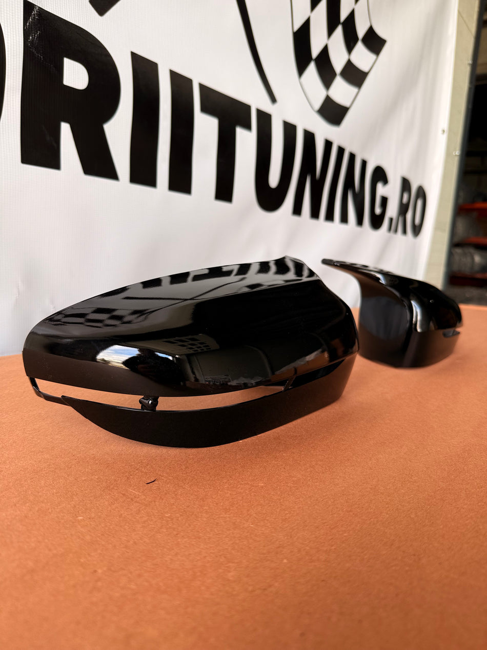 Capace oglinzi Batman Style compatibile cu BMW seria 3 G20 2019+ Negru lucios
