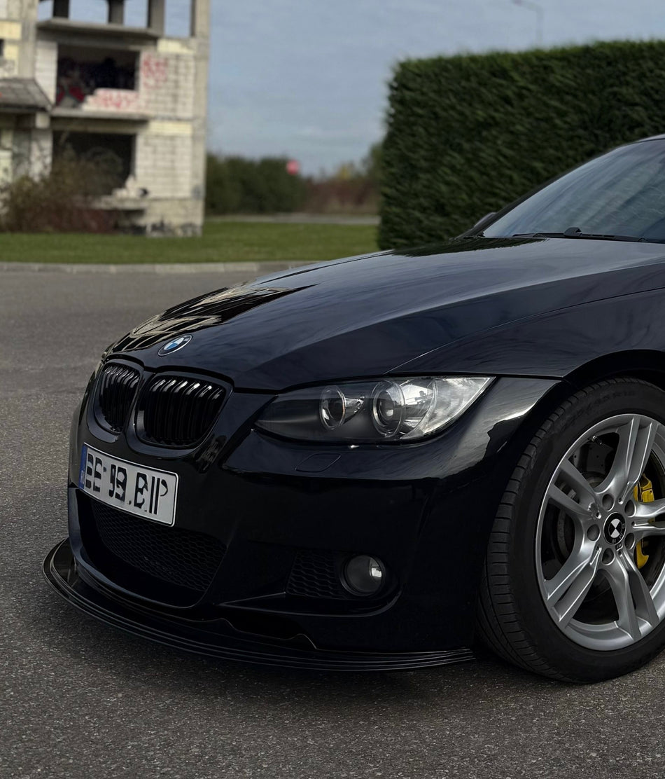 Lip prelungire bara fata compatibil cu BMW Seria 3 E92 E93 (2005-2008) M-Performance Design negru lucios