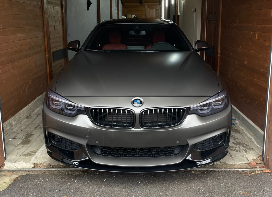 Lip prelungire bara fata M-Performance compatibil cu BMW Seria 4 F32 F33 F36(2012-2019) negru lucios