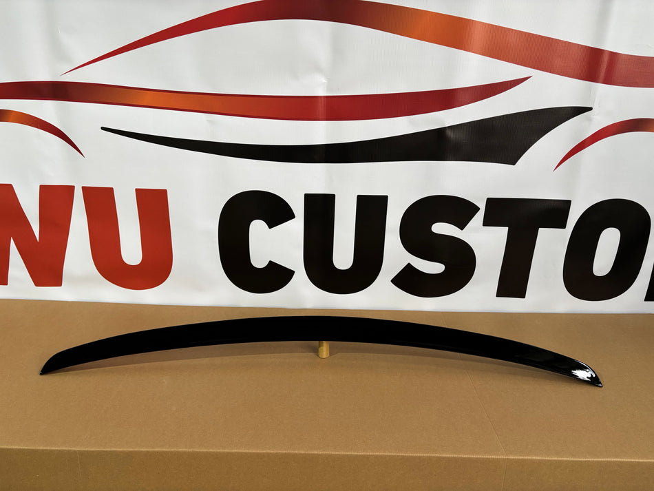 Eleron portbagaj S4 style compatibil cu Audi A4 B9 2019+ negru lucios