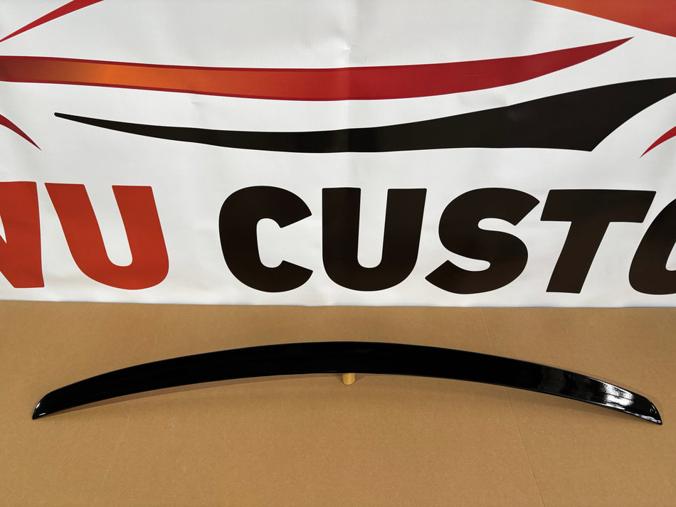 Eleron portbagaj S4 style compatibil cu Audi A4 B9 2019+ negru lucios