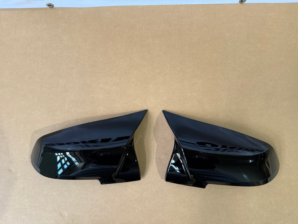 Capace oglinzi Batman style compatibil cu BMW seria 4 F32 F33 F36(2014-2021) negru lucios