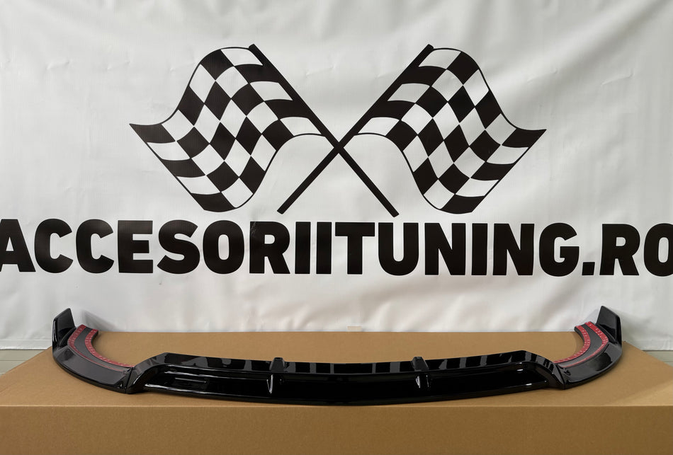 Lip prelungire bara fata AMG Style compatibil cu MERCEDES Benz E-Class W213 2016-2021