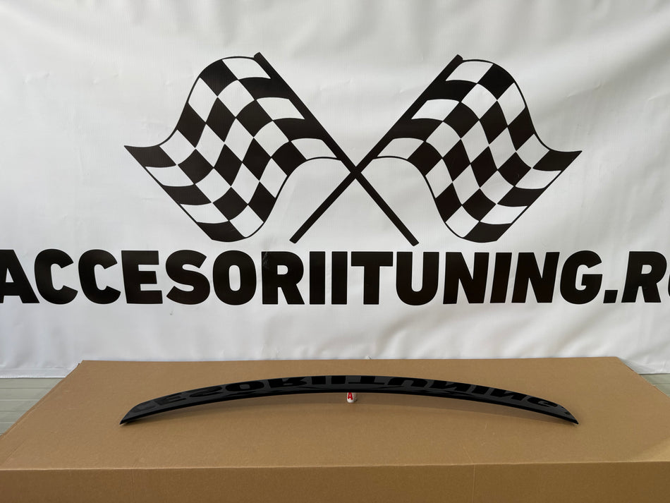 Eleron portbagaj compatibil cu Audi A5 F5 B9 Coupe/SportBack S5 Style 2017+ negru lucios