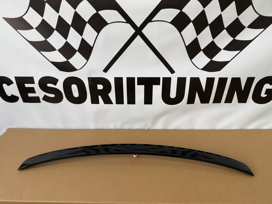 Eleron portbagaj compatibil cu Audi A5 F5 B9 Coupe/SportBack S5 Style 2017+ negru lucios