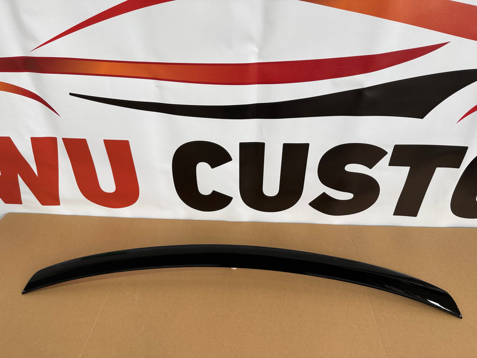 Eleron portbagaj compatibil cu Audi A5 F5 B9 Coupe/SportBack S5 Style 2017+ negru lucios