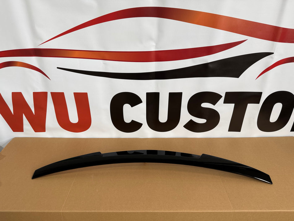 Eleron portbagaj M4 style compatibil cu Audi A4 B8 B8.5(2008-2015) negru lucios