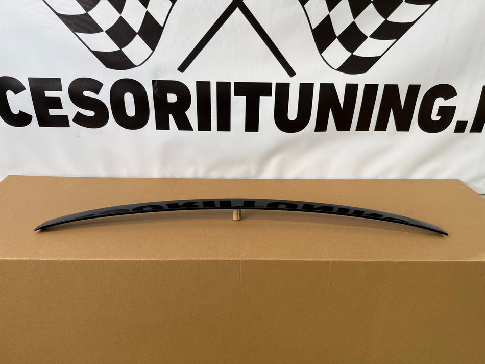 Eleron portbagaj S6 Style compatibil cu Audi A6 C7 (2012-2017) negru lucios