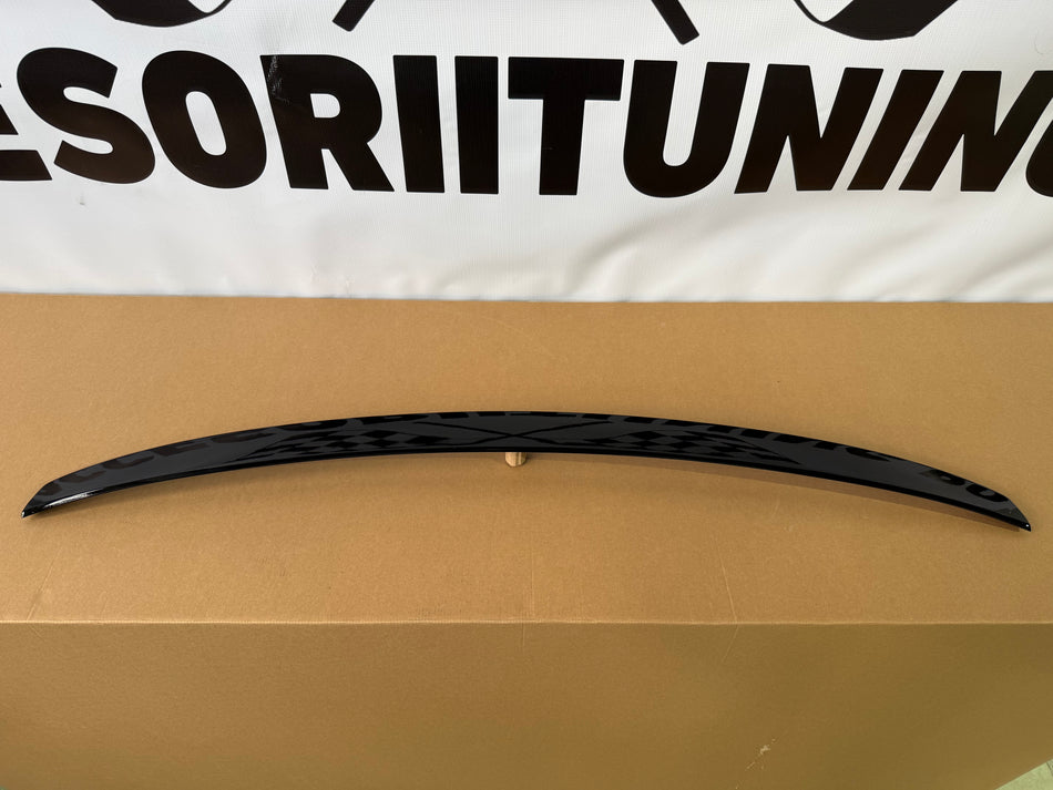 Eleron portbagaj S6 Style compatibil cu Audi A6 C7 (2012-2017) negru lucios