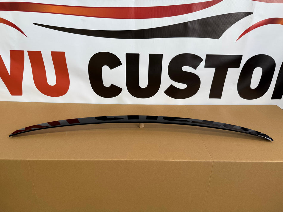Eleron portbagaj S6 Style compatibil cu Audi A6 C7 (2010-2018) negru lucios