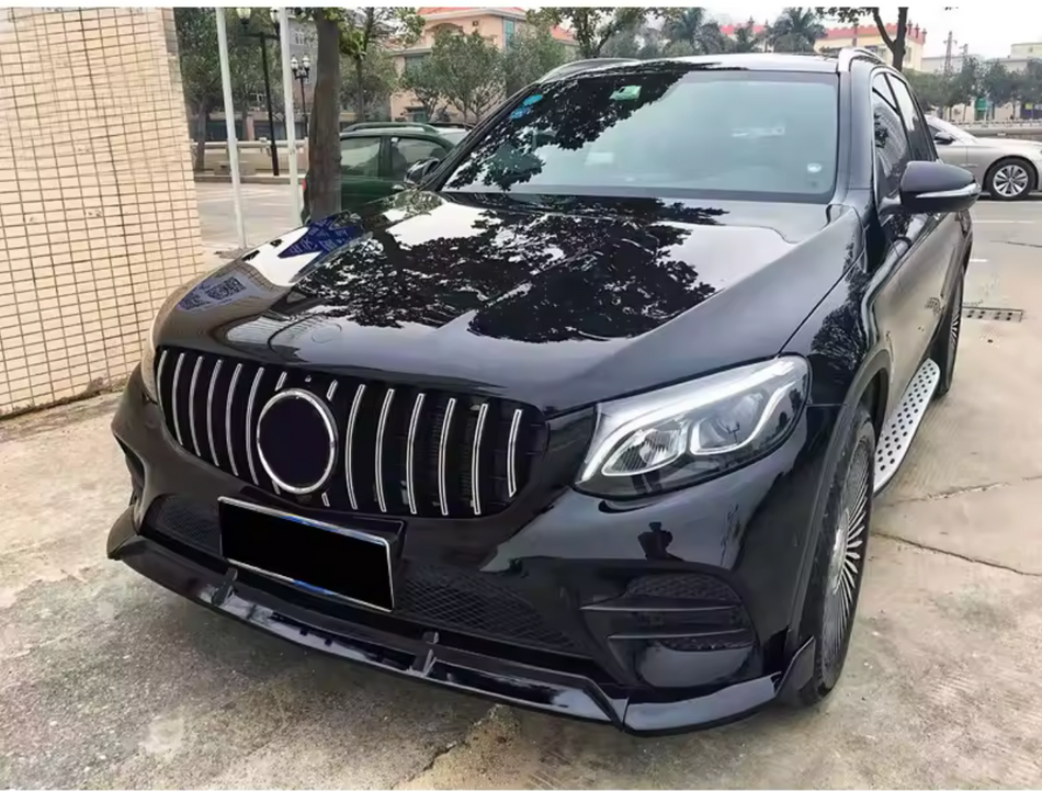 Lip prelungire bara fata compatibil cu Mercedes Benz GLC X253 C253 2016-2019