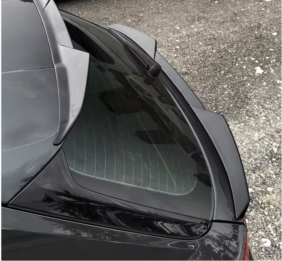 Eleron portbagaj M4 style compatibil cu Audi A4 B8 B8.5 Avant (2008-2015) negru lucios