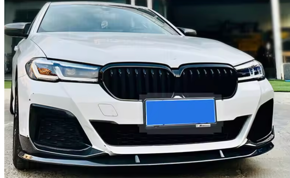 Lip prelungire bara fata M-Perf Look compatibil cu BMW Seria 5 G30 G31 2021+ Negru Lucios