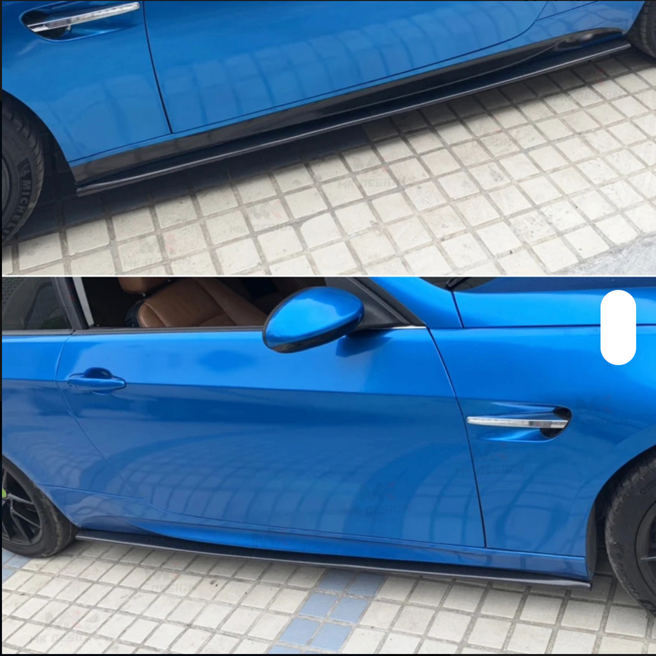 Prelungire praguri M-Performance BMW seria 3 E92 E93(2005-2012) negru lucios