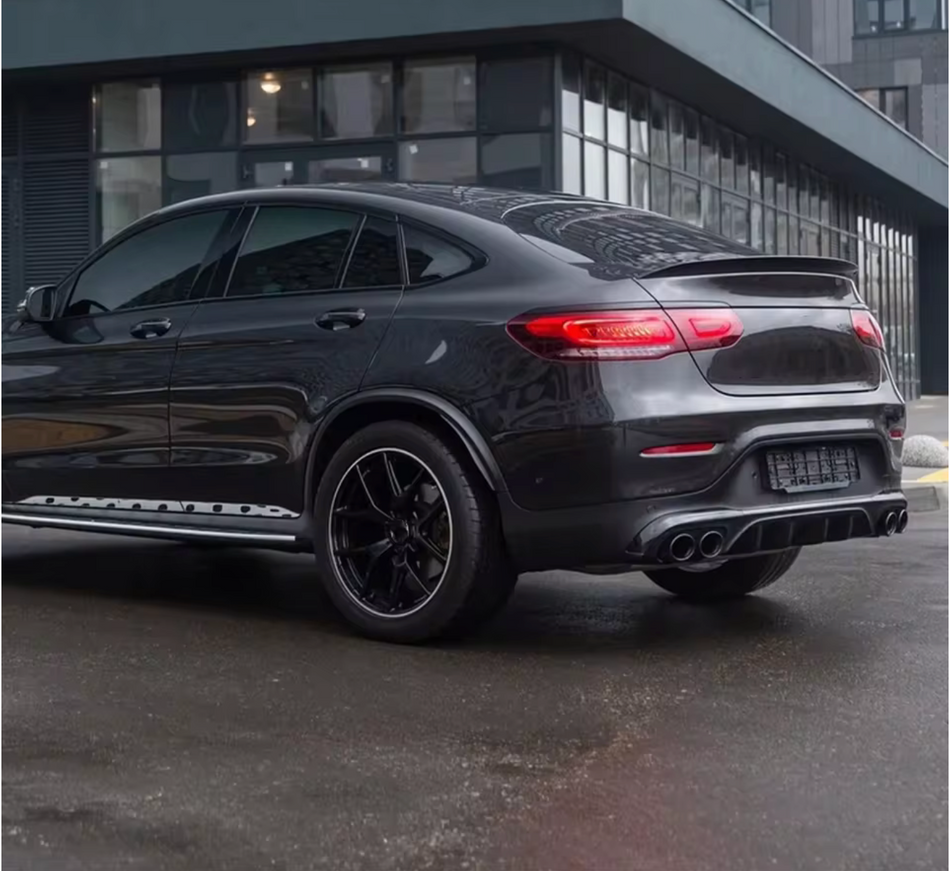 Eleron portbagaj AMG Look compatibil cu Mercedes-Benz GLC Coupe C253(2016-2019) negru lucios
