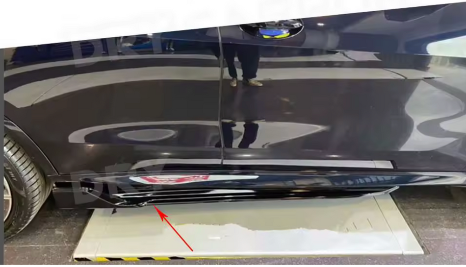 Prelungire praguri Aero compatibile cu BMW X6 G06 2019+ negru lucios