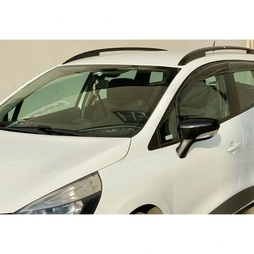 Capace oglinzi Batman compatibile cu Clio Mk4 2012-2019 negru lucios