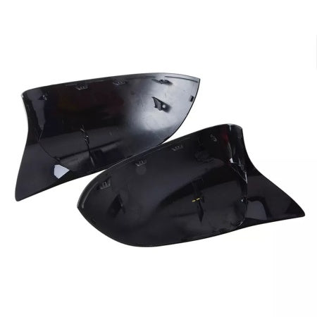 Capace oglinzi Batman Style compatibile cu BMW X3/X4 F25/F26 Negru lucios