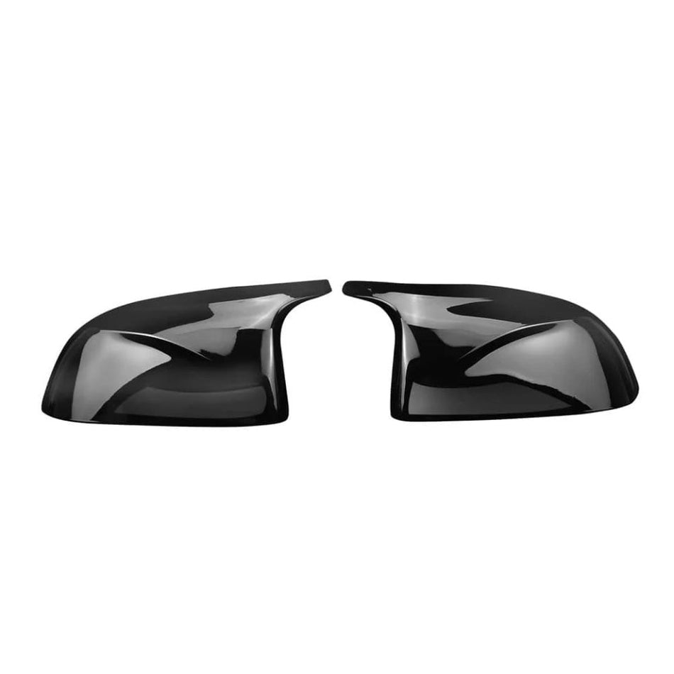 Capace oglinzi Batman Style compatibile cu BMW X3/X4 F25/F26 Negru lucios
