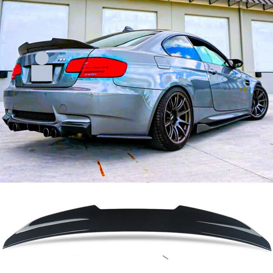 Eleron portbagaj M4 PSM compatibil cu BMW seria 3 E92 coupe(2005-2013) negru lucios