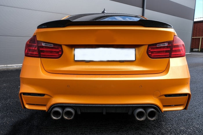 Eleron portbagaj compatibil cu Bmw seria 3 F30(2012-2018) M4 CSL style negru lucios