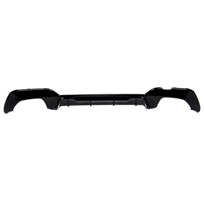 Difuzor bara spate compatibil cu BMW seria 3 G20 NFL (2019-2023) M440i style negru lucios