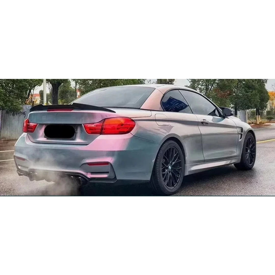 Eleron portbagaj compatibil cu Bmw seria 4 Cabriolet F33 (2014-2020)M4 CSL style negru lucios