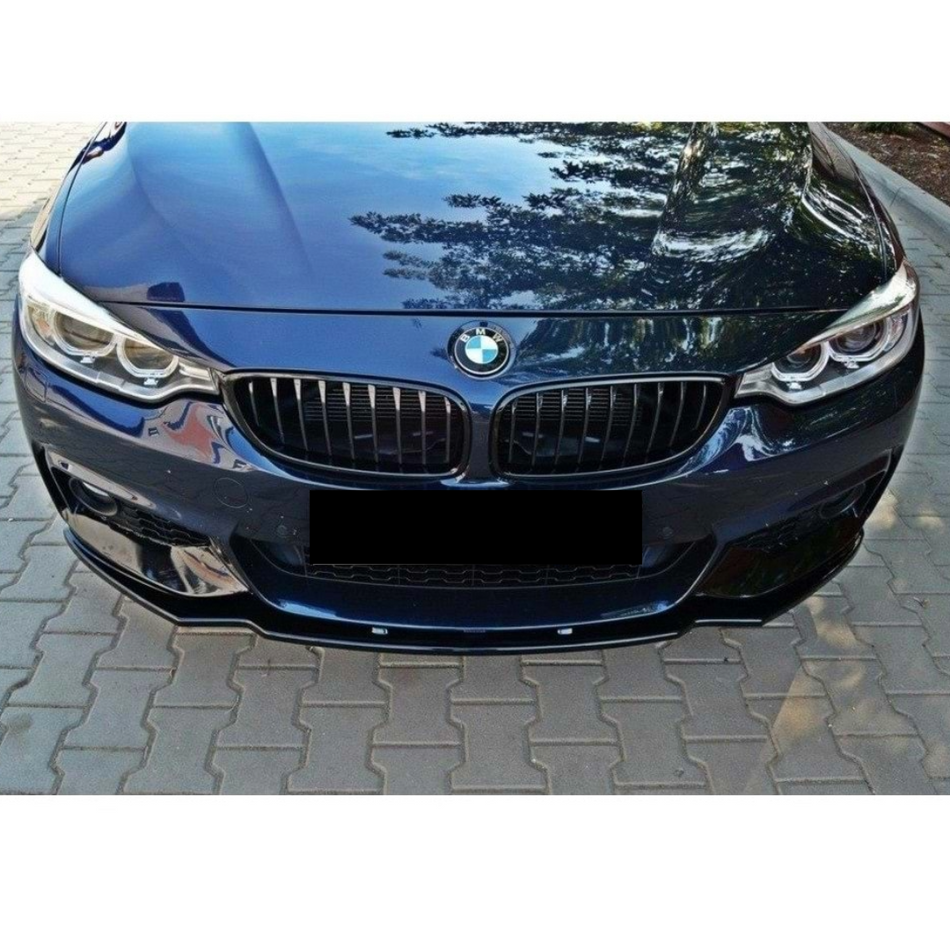 Lip prelungire bara fata M-Performance design  compatibil cu BMW Seria 4 F32 F33 F36(2014-2020)negru lucios